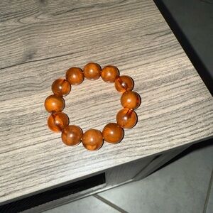Cute brown beaded bracelet